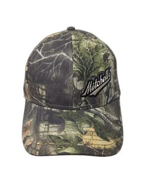 Platinum Mitchell Berkeley Green Camo Baseball Cap Hat One Size Slideback